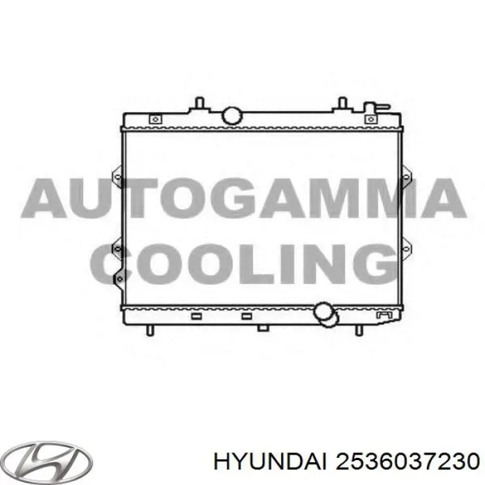 Купить 2536037230 Hyundai/Kia Датчик включения вентилятора радиатора 