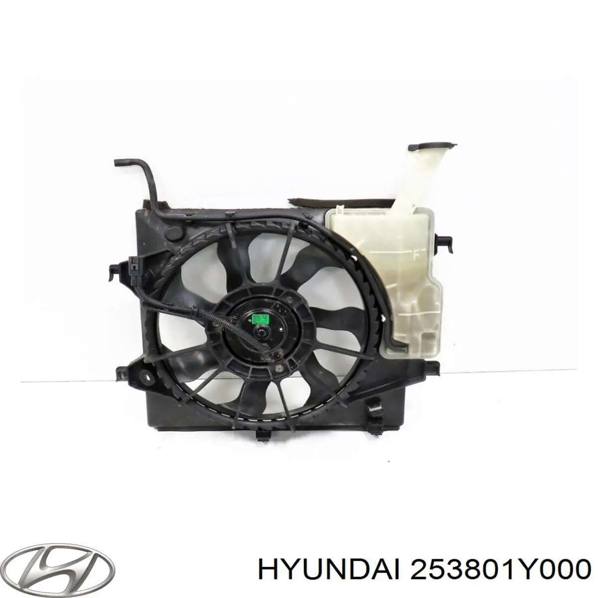 253801Y000 Hyundai/Kia Диффузор радиатора охлаждения в сборе с мотором