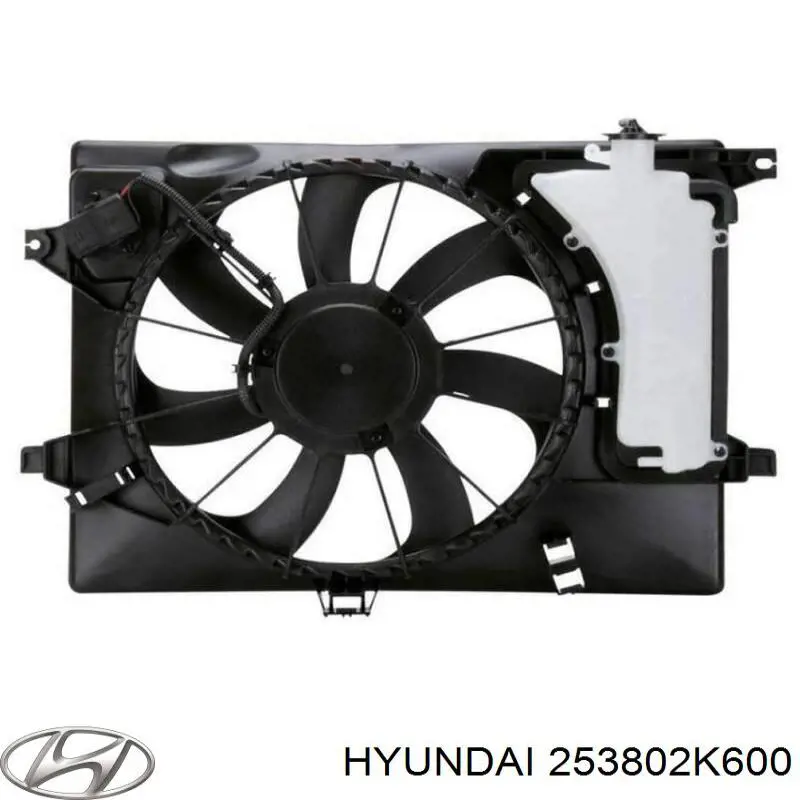 Электровентилятор охлаждения в сборе Hyundai/Kia 253802K600 цена, от 148.31 USD