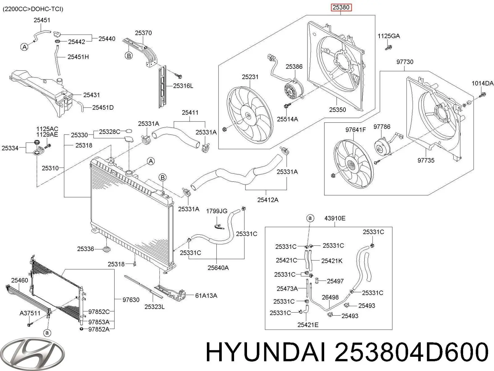 Купить 253804D600 Hyundai/Kia 