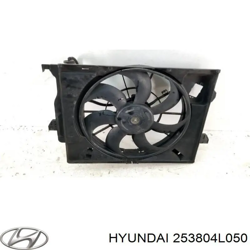 Диффузор радиатора охлаждения в сборе с мотором и крыльчаткой Hyundai/Kia 253804L050 цена, от 74.43 USD