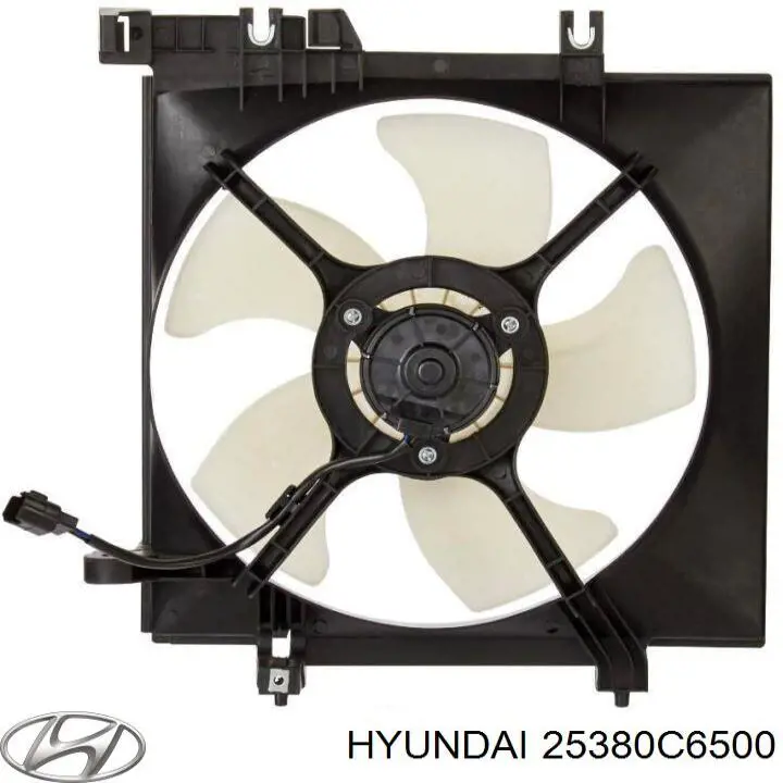 Диффузор радиатора охлаждения в сборе с мотором и крыльчаткой Hyundai/Kia 25380C6500 цена, от 305.08 USD