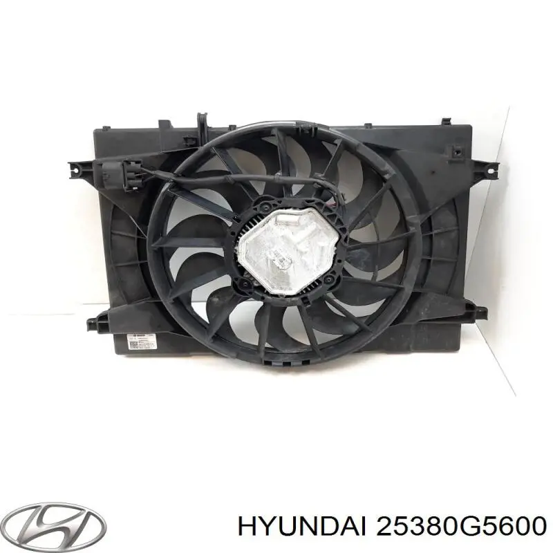 Купить 25380G5600 Hyundai/Kia Диффузор вентилятора в сборе с мотором и крыльчаткой