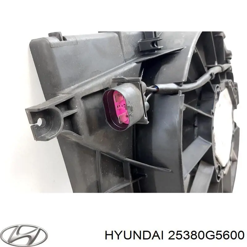 Диффузор радиатора охлаждения в сборе с мотором и крыльчаткой Hyundai/Kia 25380G5600 цена, от 420.90 USD