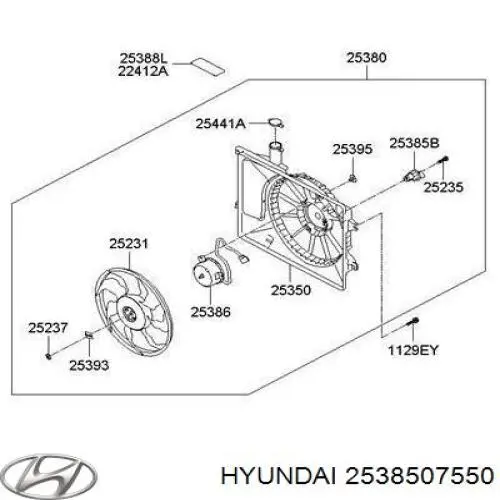 Регулятор оборотов вентилятора охлаждения (блок управления) на Hyundai I30 GDH