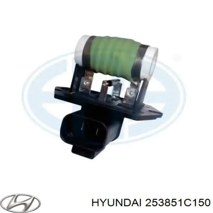 Резистор (сопротивление) вентилятора печки (отопителя салона) на Hyundai Getz 