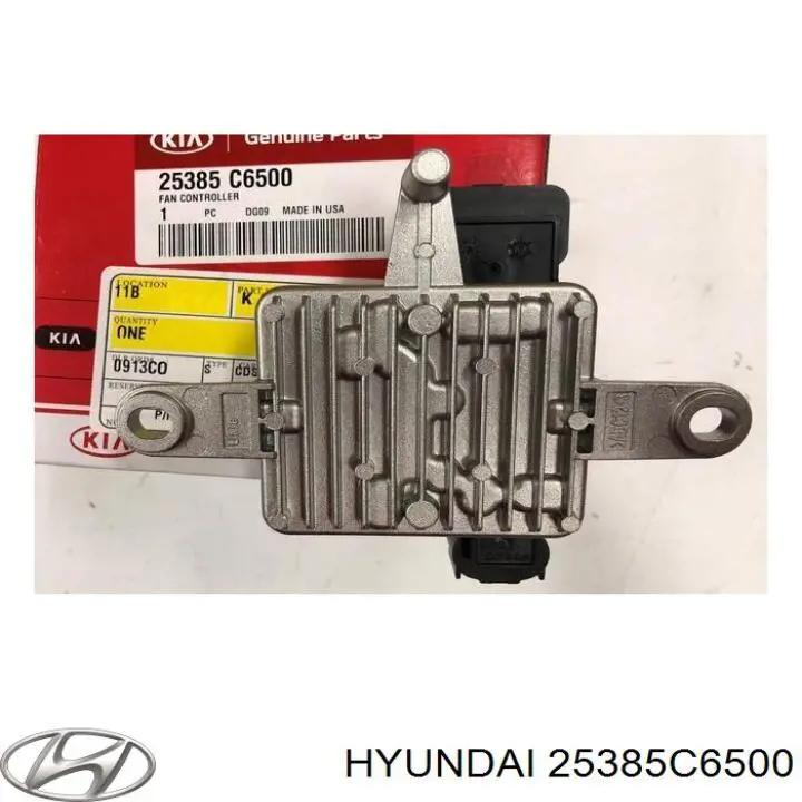 25385C6500 Hyundai/Kia Регулятор оборотов вентилятора охлаждения (блок управления)