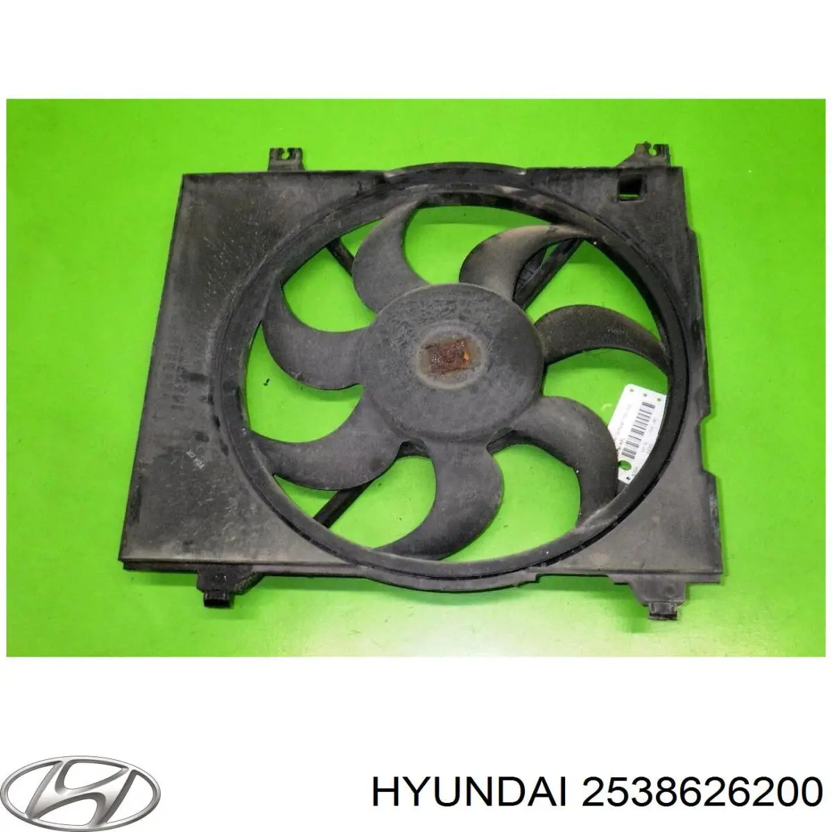 Мотор вентилятора системы охлаждения на Hyundai Santa Fe I 
