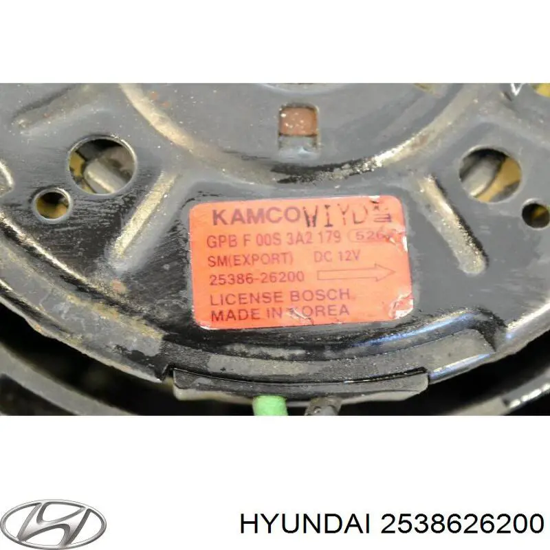 Мотор вентилятора системы охлаждения Hyundai/Kia 2538626200 цена, от 28.25 USD