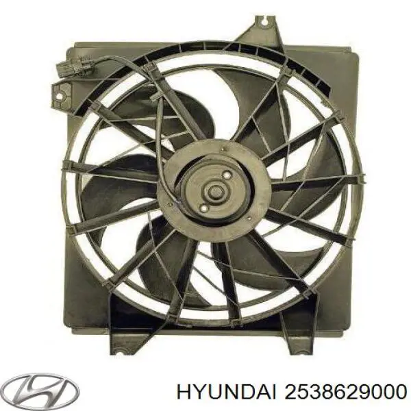Мотор вентилятора системы охлаждения Hyundai/Kia 2538629000 цена, от 54.44 USD