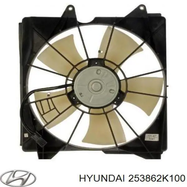 253862K100 Hyundai/Kia motor de ventilador do sistema de esfriamento