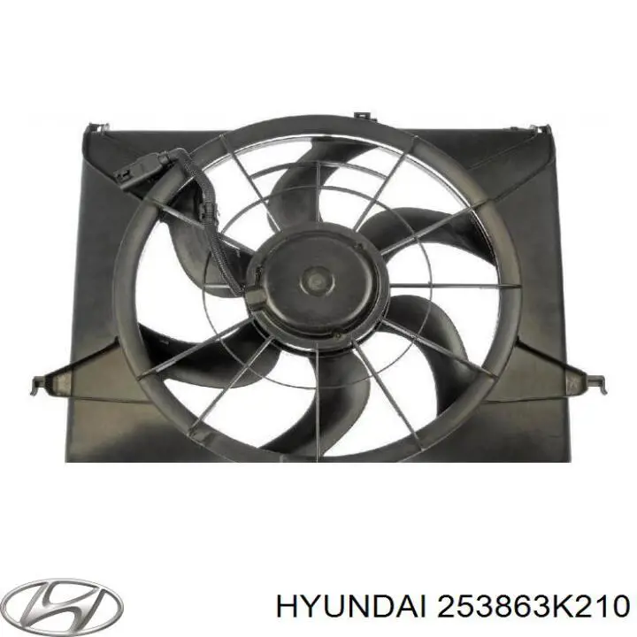 Мотор вентилятора системы охлаждения Hyundai/Kia 253863K210 цена, от 61.70 USD