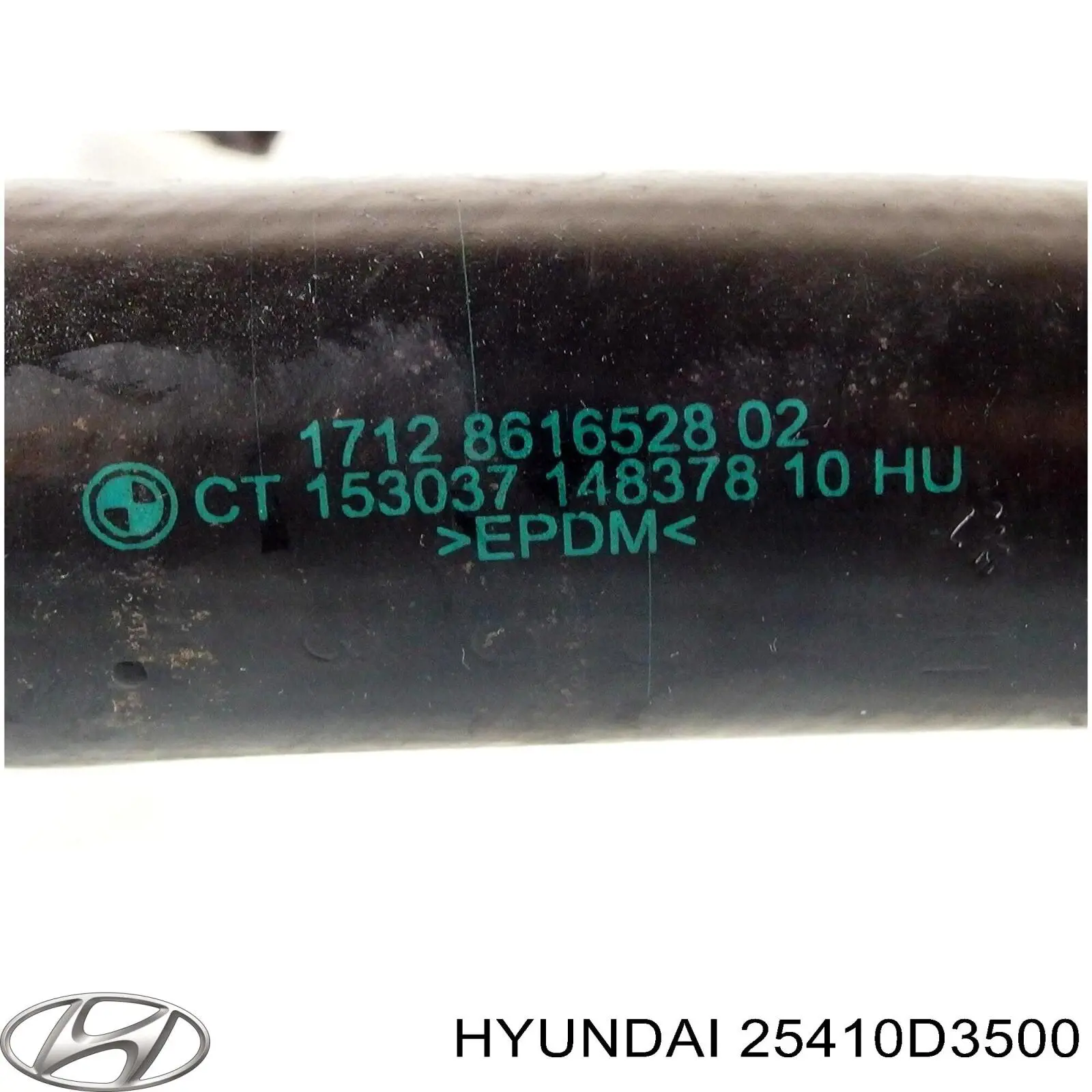 Нижний патрубок радиатора Hyundai/Kia 25410D3500