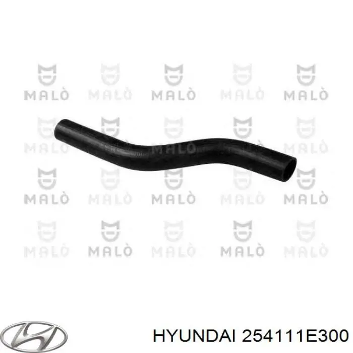 Патрубок радиатора 254111E300 Hyundai/Kia