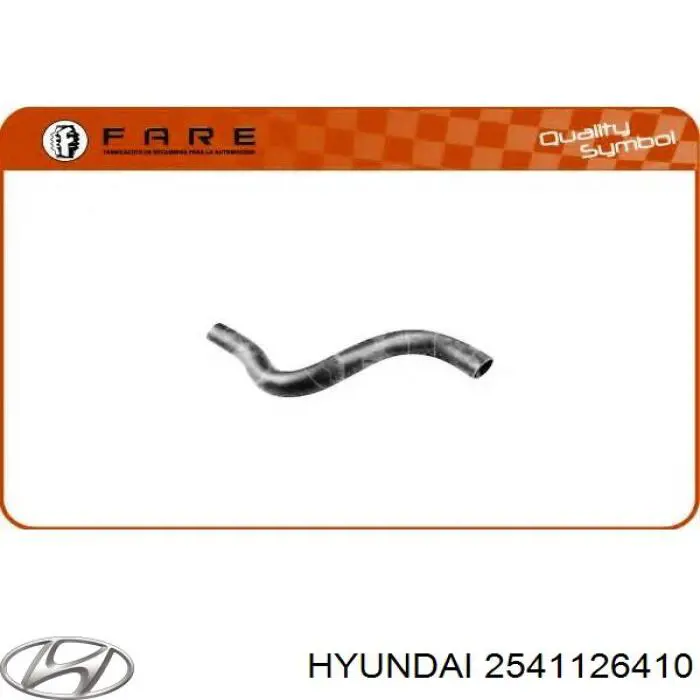 Купить 2541126410 Hyundai/Kia Патрубок радиатора