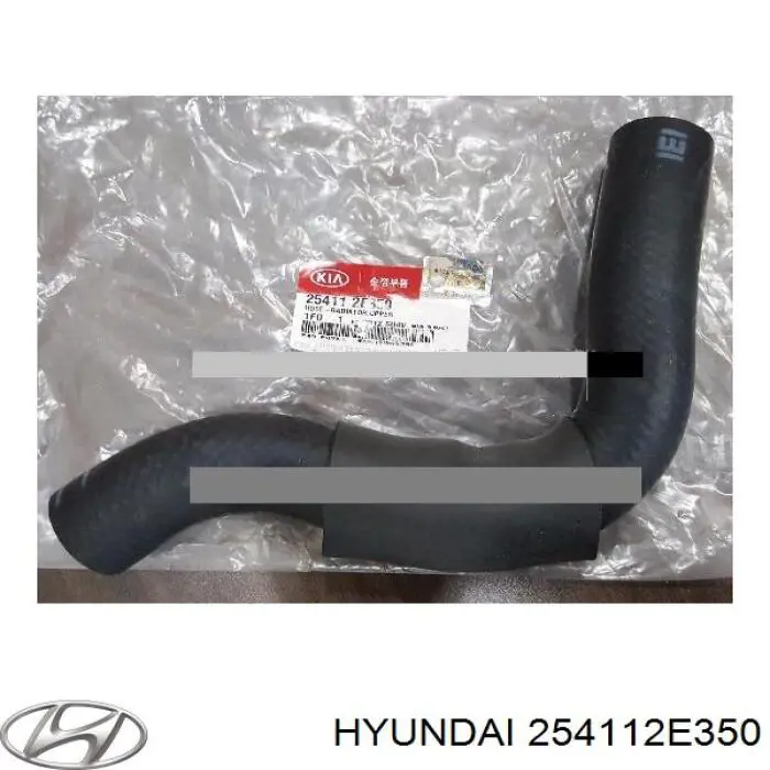Шланг (патрубок) радиатора охлаждения верхний Hyundai/Kia 254112E350