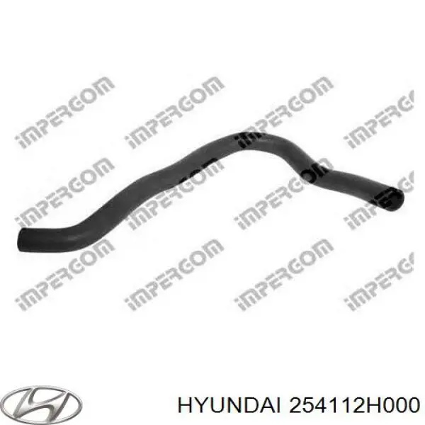 254112H000 Hyundai/Kia шланг (патрубок радиатора охлаждения верхний)
