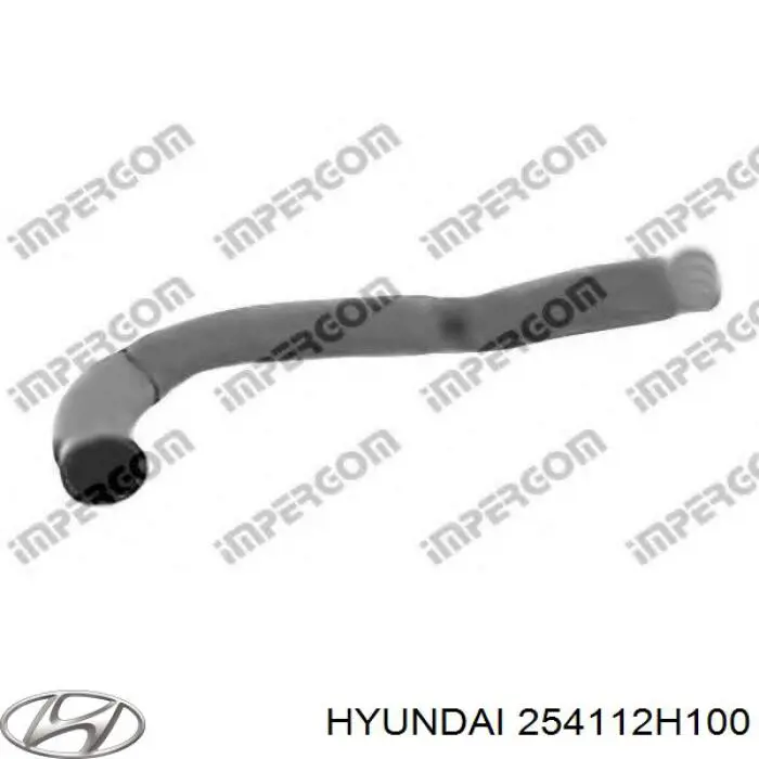 Патрубок радиатора 254112H100 Hyundai/Kia
