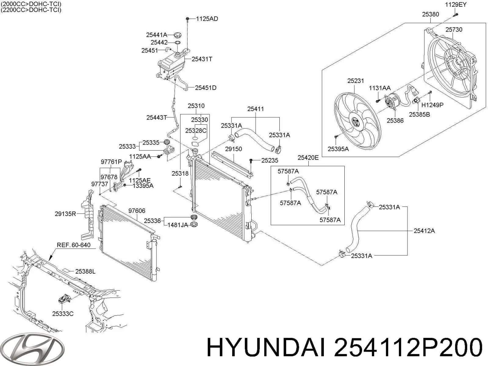  Hyundai/Kia 254112P200 цена, от 15.24 USD