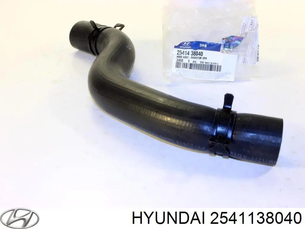 2541138040 Hyundai/Kia шланг (патрубок радиатора охлаждения верхний)