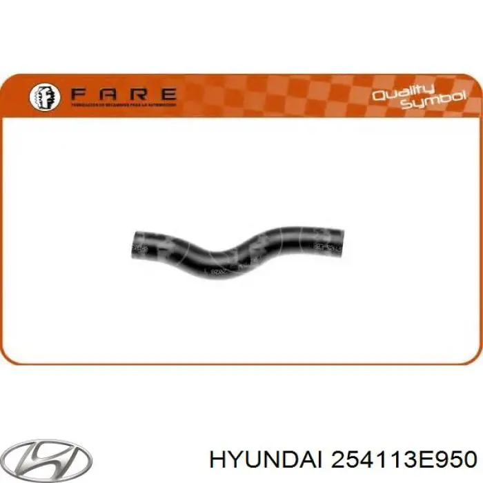 Купить 254113E950 Hyundai/Kia Патрубок радиатора