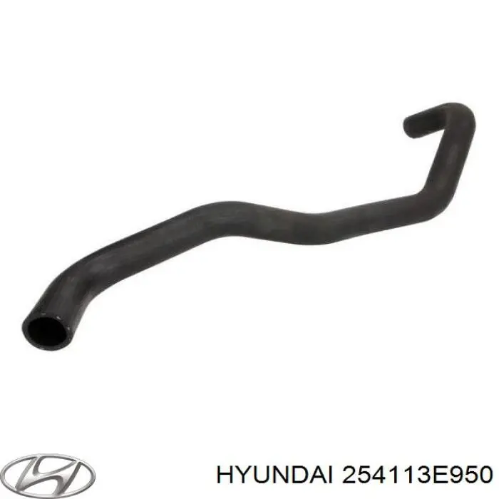 Шланг радиатора охлаждения Hyundai/Kia 254113E950 цена, от 87.11 USD