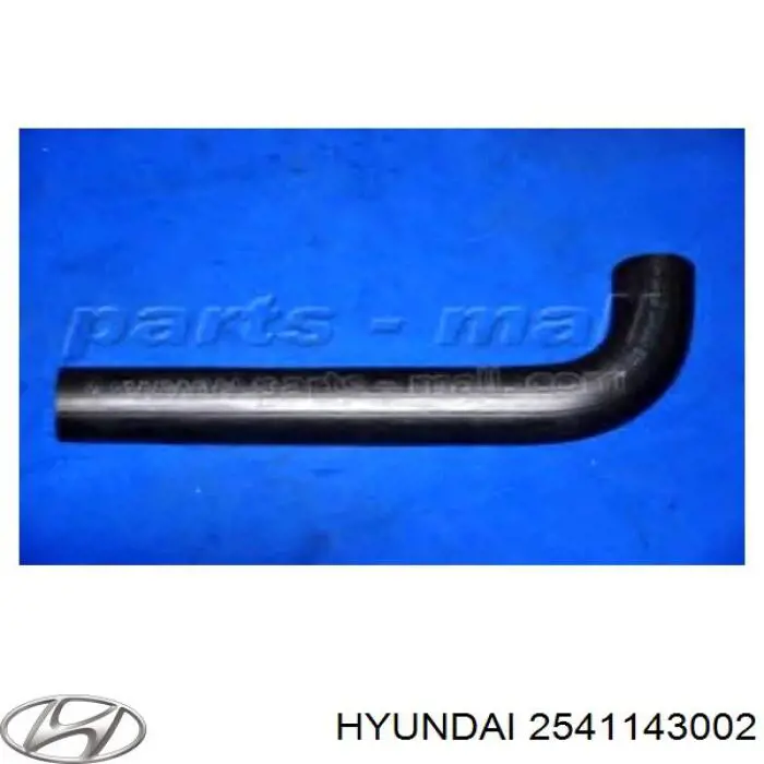 2541143002 Hyundai/Kia mangueira (cano derivado do radiador de esfriamento superior)