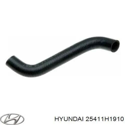 Шланг (патрубок) радиатора охлаждения верхний на Hyundai Terracan HP