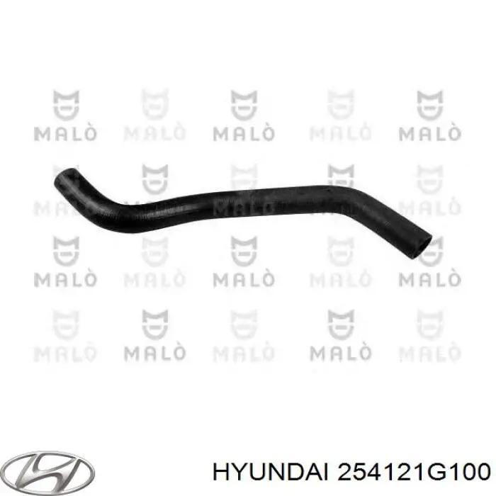 Шланг радиатора, нижний Hyundai/Kia 254121G100 цена, от 19.24 USD