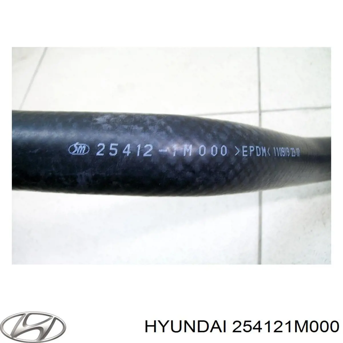 Купить 254121M000 Hyundai/Kia Шланг радиатора охлаждения нижний