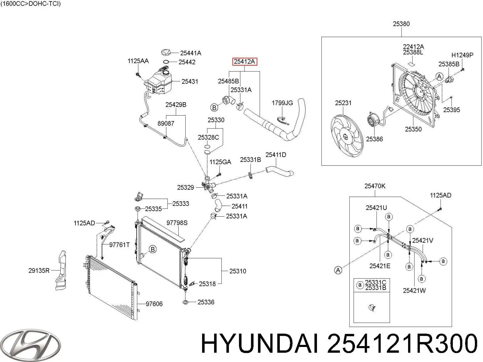  254121R300 Hyundai/Kia