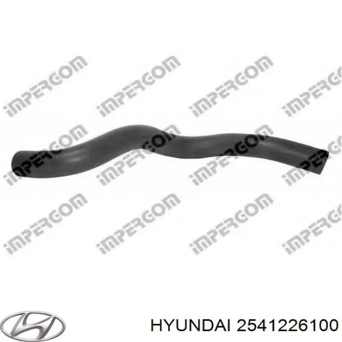 Купить 2541226100 Hyundai/Kia Шланг радиатора охлаждения нижний
