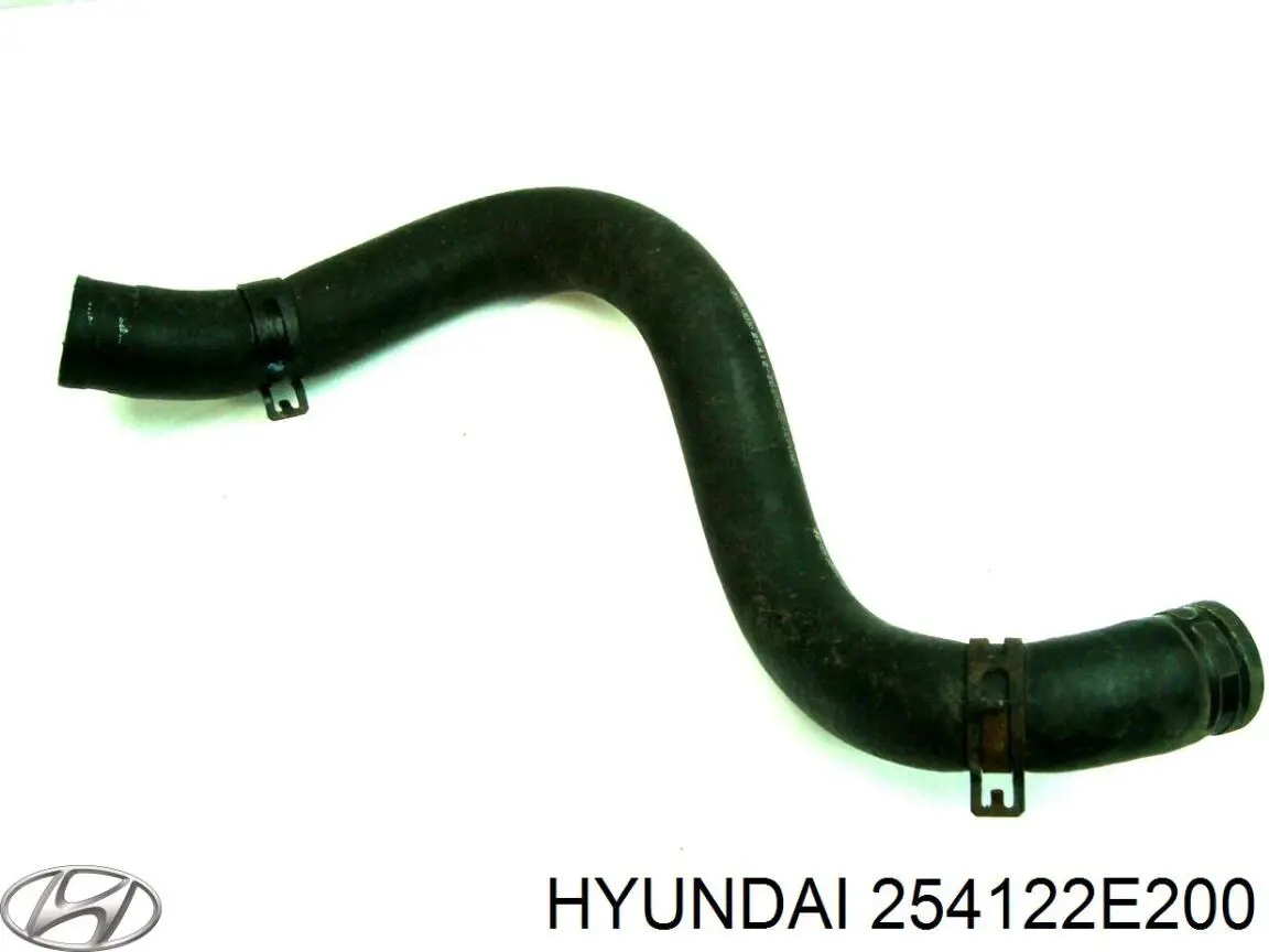 254122E200 Hyundai/Kia Патрубок радиатора охлаждения нижний