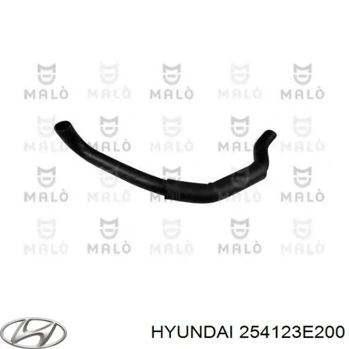 Шланг радиатора, нижний Hyundai/Kia 254123E200 цена, от 20.29 USD