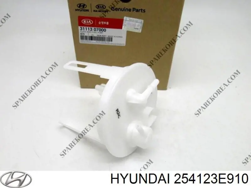 Нижний шлаг радиатора охлаждения 254123E910 Hyundai/Kia