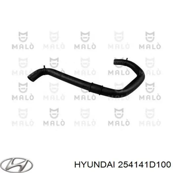Купить 254141D100 Hyundai/Kia Патрубок радиатора