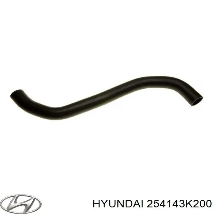 Mangueira (cano derivado) do radiador de esfriamento superior para Hyundai Sonata (NF)