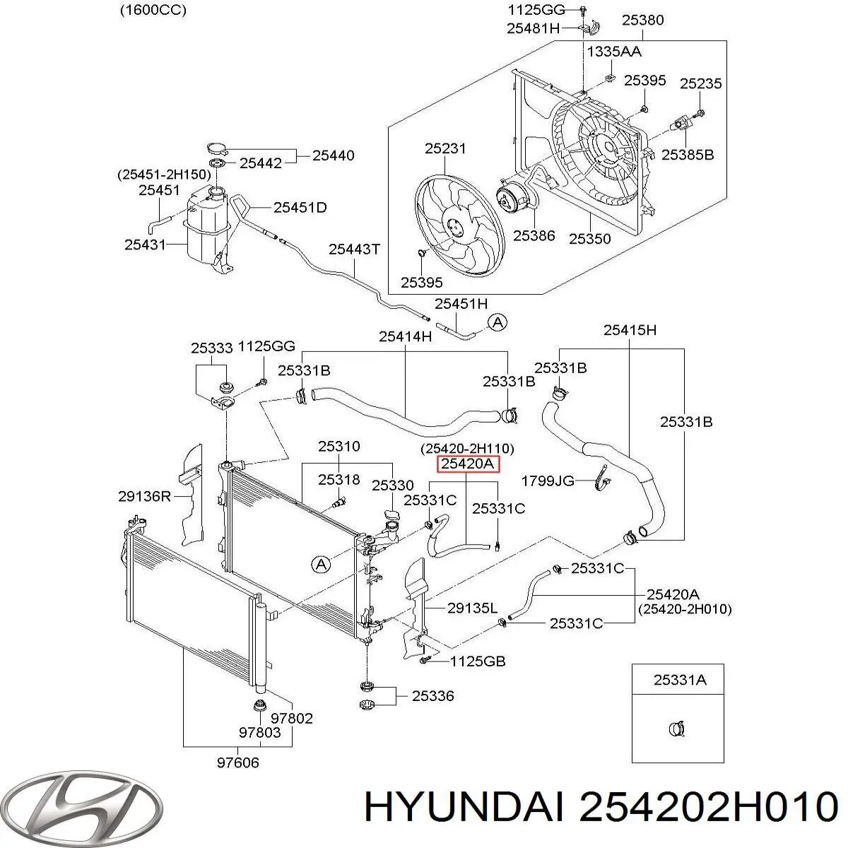  254202H010 Hyundai/Kia