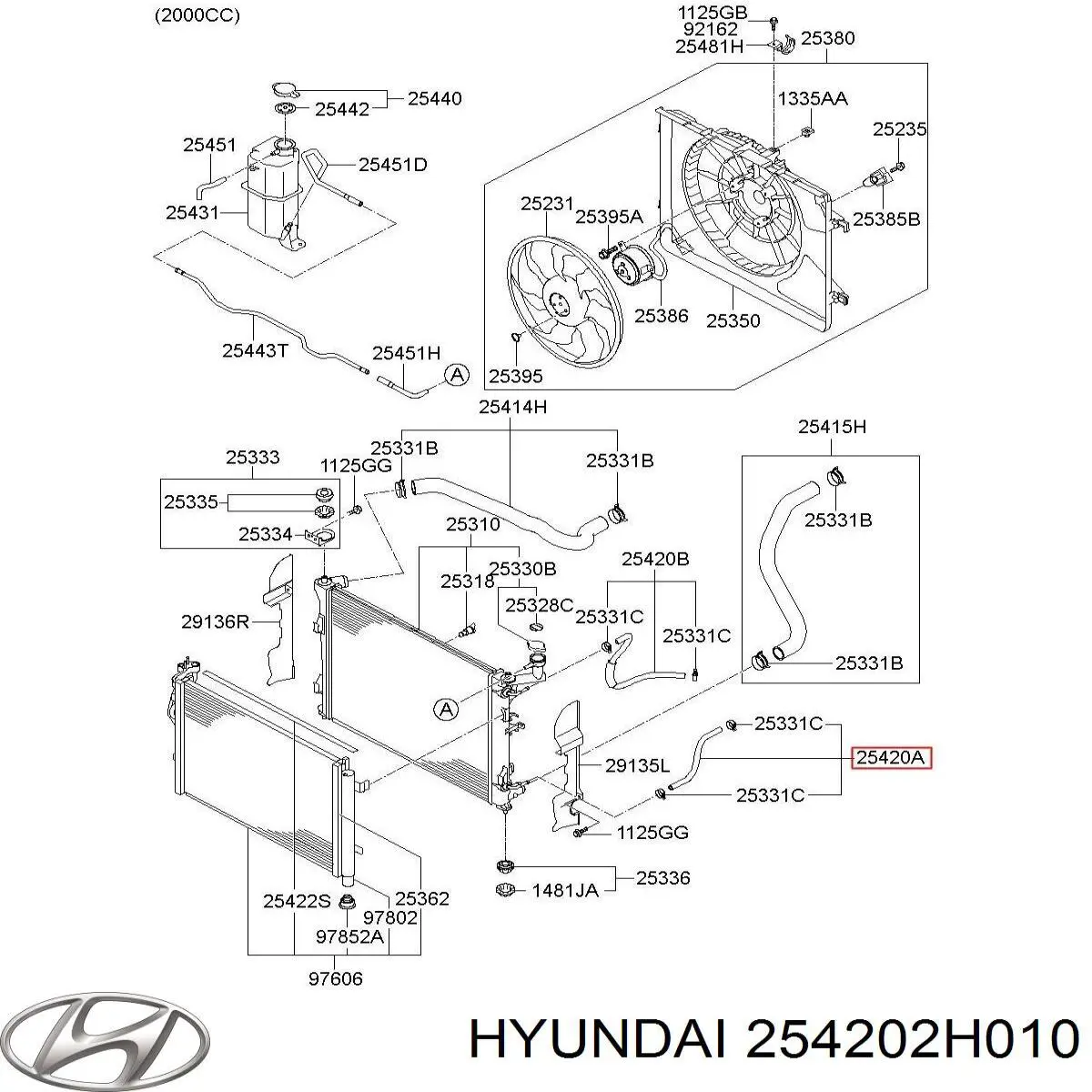  Hyundai/Kia 254202H010 цена, от 12.67 USD