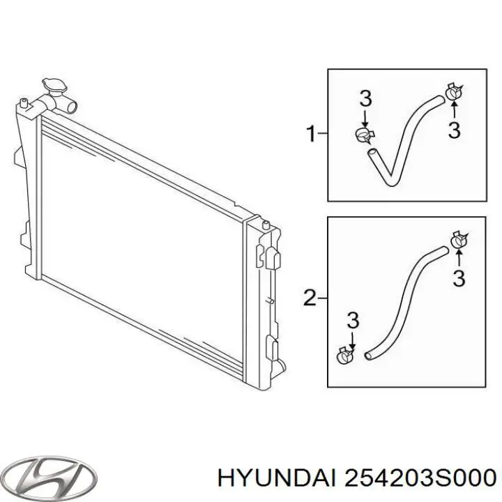  254203S000 Hyundai/Kia