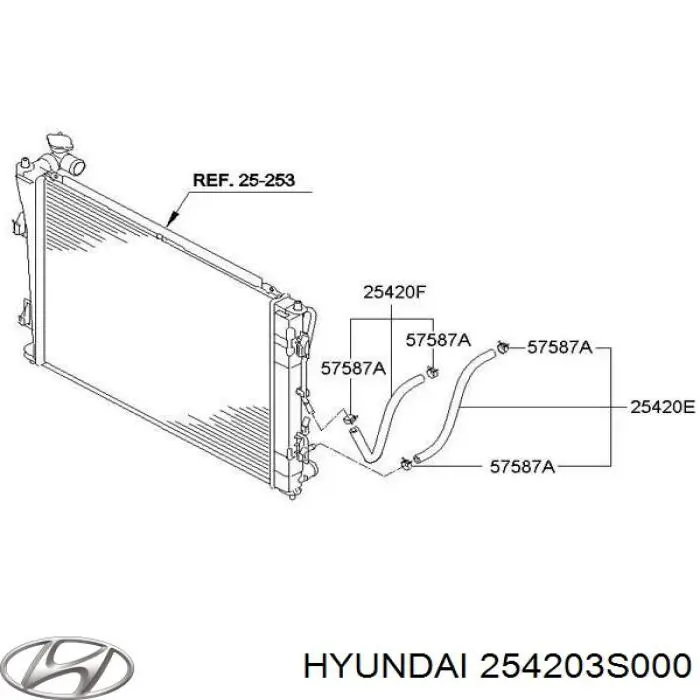  Hyundai/Kia 254203S000 цена, от 10.06 USD