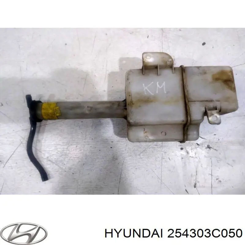 Бачок системы охлаждения расширительный на Hyundai Sonata 