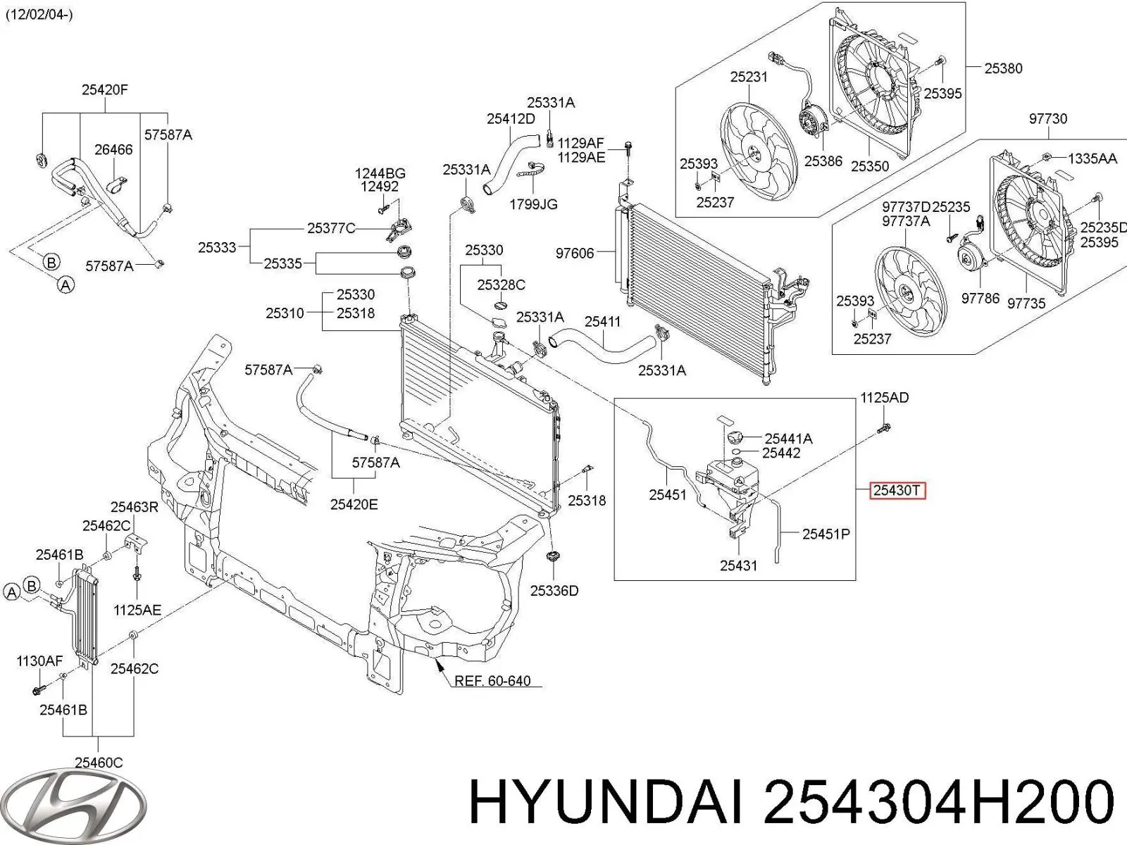  254304H200 Hyundai/Kia