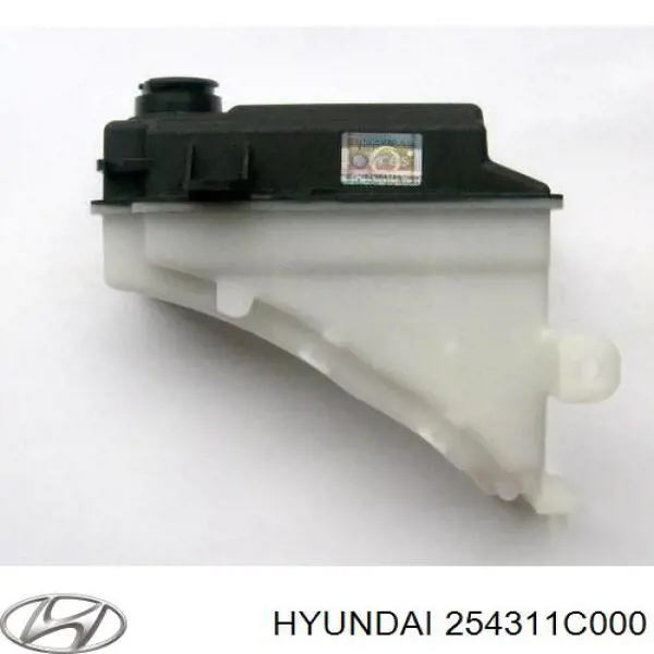 Бачок системы охлаждения расширительный на Hyundai Getz 