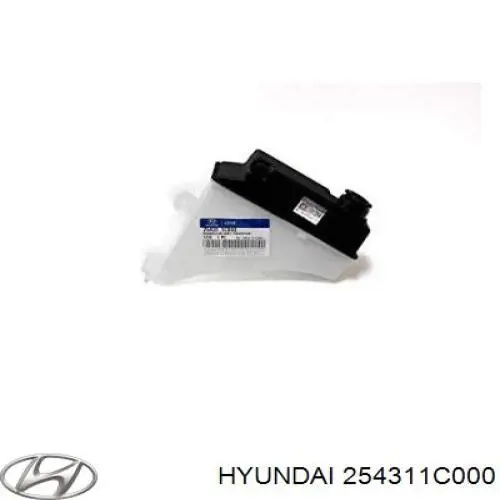 Бачок системы охлаждения двигателя расширительный Hyundai/Kia 254311C000 цена, от 10.66 USD