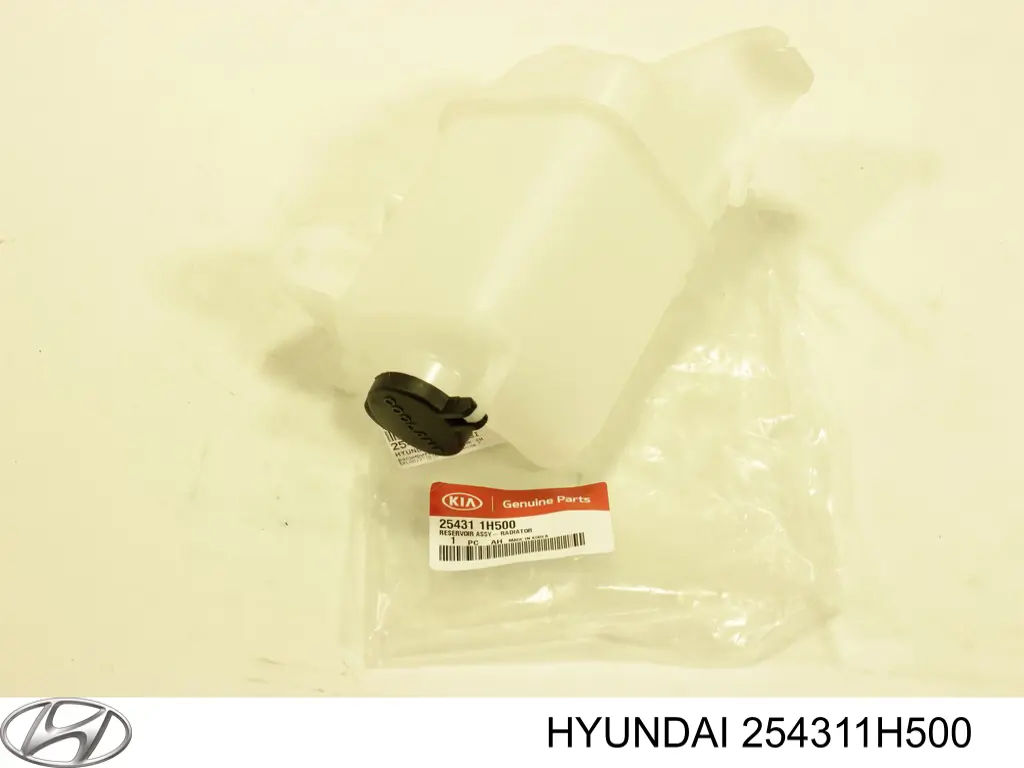 Бачок системы охлаждения двигателя расширительный Hyundai/Kia 254311H500 цена, от 28.34 USD