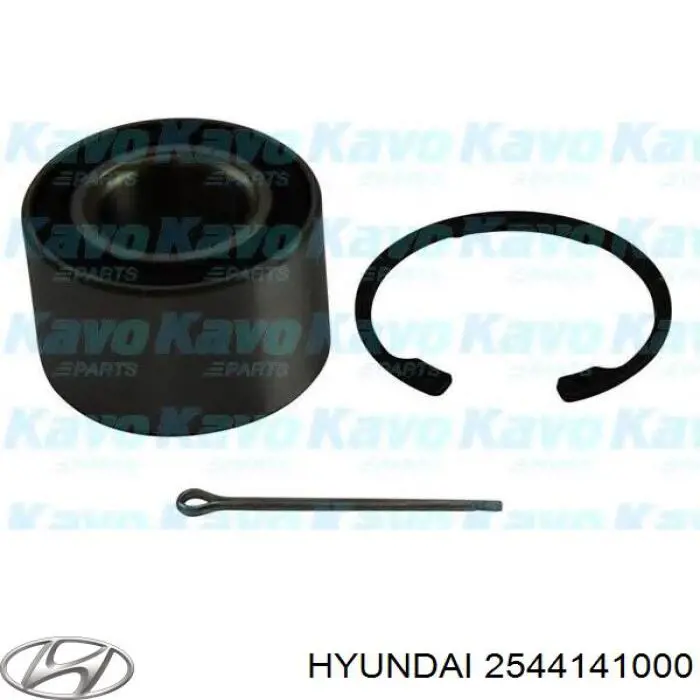 2544141000 Hyundai/Kia уплотнительное кольцо патрубка радиатора