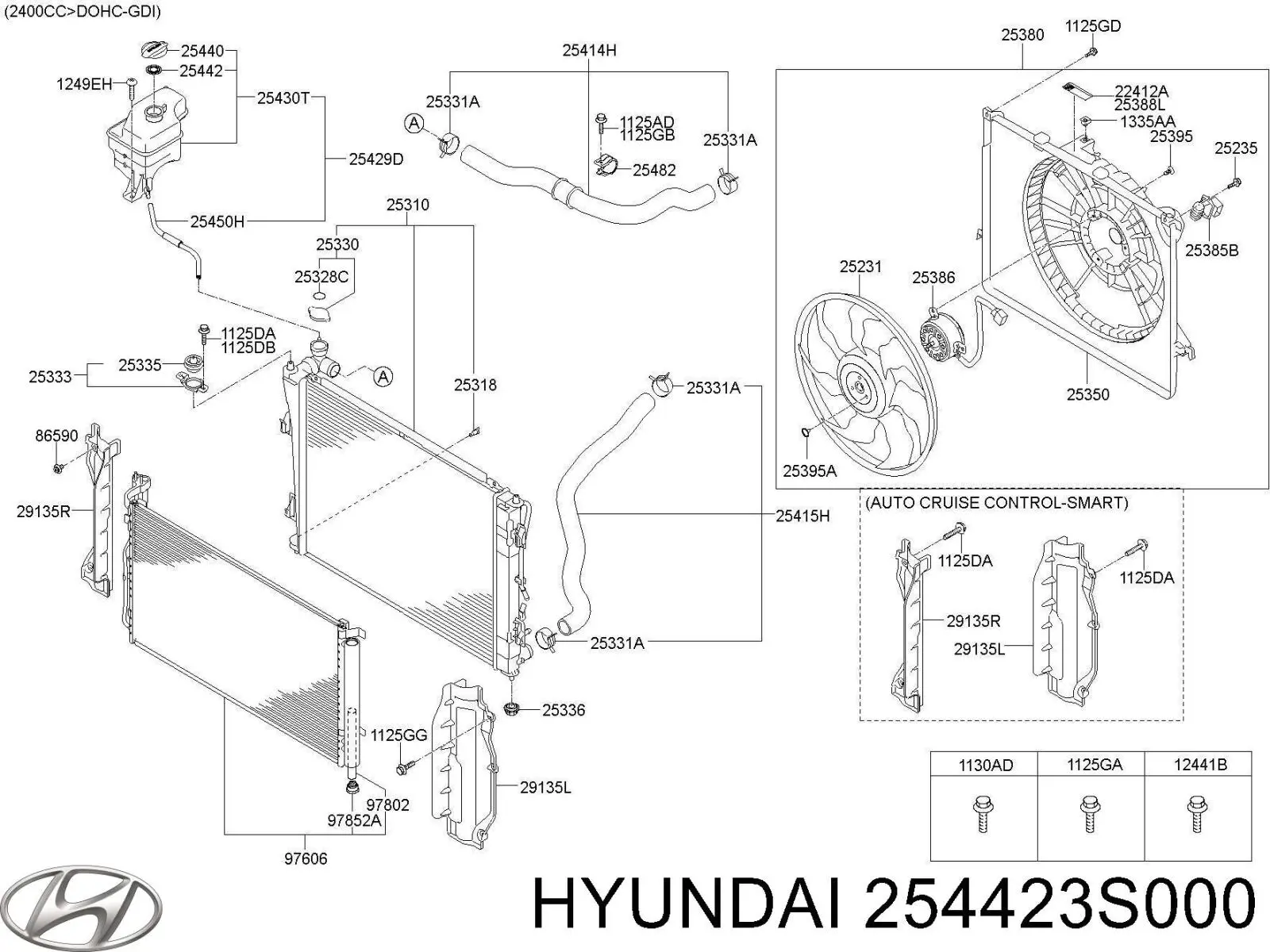  254423S000 Hyundai/Kia