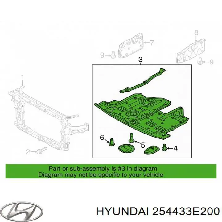 254433E200 Hyundai/Kia 
