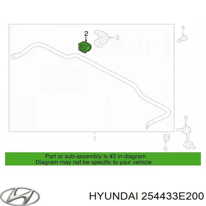 Купить 254433E200 Hyundai/Kia 